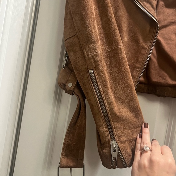 Blank NYC suede Moto Jacket - Picture 5 of 11